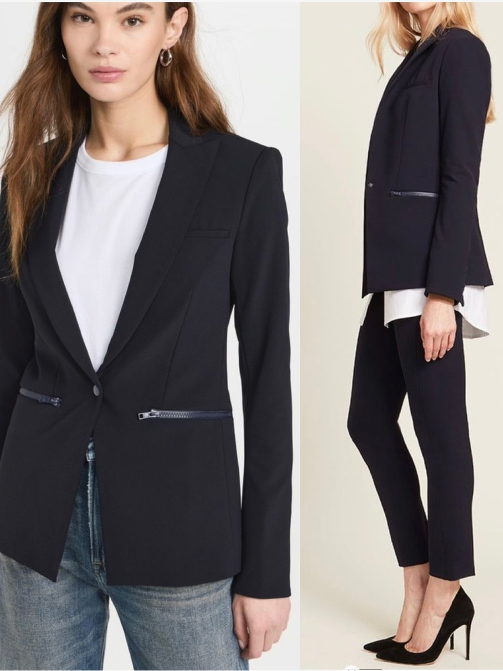 New Veronica Beard Scuba Jacket